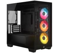 CORSAIR 2800X RS-R Ventilateur Inversé ARGB Micro-ATX Boîtier PC - Noir