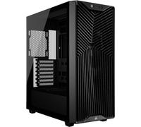 CORSAIR 3200D RS Boîtier PC Moyen Tour - 3 Ventilateurs RS120 Inclus, Airflow Élevé, Compatible Radiateur 360 mm, USB-C, Panneau en Verre Trempé, Compatible Cartes Mères À Connexion Inversée - Noir