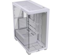 CORSAIR 3500X Boîtier PC ATX Mid-Tower - Verre Trempé Panoramique - Connexion Inversée Compatible avec La Carte Mère - Pas de Ventilateurs Inclus - Blanc