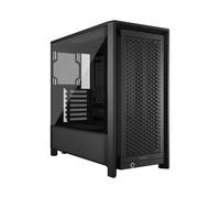 Corsair 4000D Boîtier PC Midi Tower Noir - ATX/EATX/Micro ATX/Mini-ITX, 2x 3.5", 2x 2.5", USB 3.2 Gen 1/Gen 2, Vent. 120/140/200mm