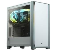 CORSAIR Boîtier ATX moyen-tour en verre trempé 4000D - blanc New