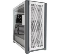 CORSAIR Boîtier PC 5000D Airflow - Verre Trempé Moyen-Tour ATX - Blanc (CC-9011211-WW)
