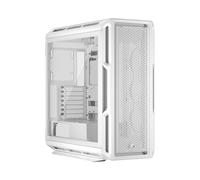 Corsair 5000T Blanc - Boîtier PC Midi Tower ATX/EATX, 2x3.5", 3x2.5", 7 slots, USB 3.2 Gen1/Gen2, Ventirad 170mm, GPU 450mm, Radiateur 360mm