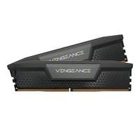 Corsair Mémoire DDR5 Vengeance CMK64GX5M2B6600C32 64Go (2x32Go) 6600MHz CL32 XMP iCUE Noir