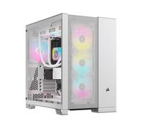 Corsair 6500D AIRFLOW Blanc - Boîtier PC Midi Tower ATX - 3x3.5" & 3x2.5" - Radiateur avant 360mm max - USB 3.2 Gen1/Gen2 - CC-9011260-WW