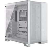 CORSAIR 6500D AIRFLOW - Mid tower - ATX - panneau latéral fenêtré (verre trempé) - pas d'alimentation (ATX) - blanc - USB/Audio G