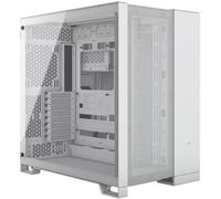 Boitier Moyen Tour E-ATX Corsair 6500D Airflow RGB avec panneau vitré (Blanc)