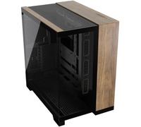 Corsair 6500X Black/Walnut Wood - Boîtier ATX avec fenêtre