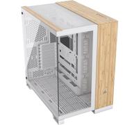 Corsair 6500X White/Bamboo Wood - ATX avec fenêtre