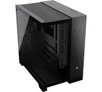 Boîtier PC - CORSAIR - CC-9011283-WW - 6500X Mid - Tower PC Case, Black/Obsidian Aluminum