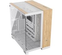 Corsair 6500X Boîtier PC en Verre trempé à Double Chambre Blanc/Bambou