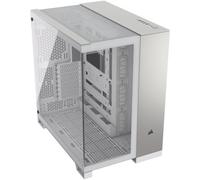 Corsair 6500X White/Satin Gray Aluminium - Boîtier ATX blanc avec fenêtre