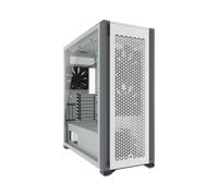 Corsair 7000D AIRFLOW Full Tower Blanc (CC-9011219-WW) : Boîtier PC ATX/micro ATX/Mini-ITX, 6x3.5", 4x2.5", 11 slots, 2x140mm avant, 1x140mm arrière, Radiateurs 480/420/140mm