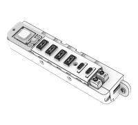 CORSAIR 9000D Replacement Front I/O Assembly, Black New