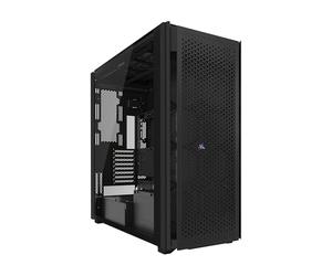 CORSAIR 9000D RGB Airflow Boîter PC Super-Tour - Intérieur Vaste - Système de Support pour Ventilateur InfiniRail™ - Pas de Ventilateurs Inclus - Hub de Système iCUE Link Inclus - Noir