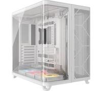 CORSAIR AIR 5400 RS-R ARGB Boîtier PC Triple Chambre Moyen-Tour - Blanc