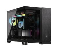 Boitier Mini Tour Micro ATX Corsair 2500X avec panneaux vitrés (Noir/Gris)