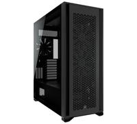 Corsair 7000D AIRFLOW Boîtier PC ATX Grande Tour (Panneau Avant à Flux d’air Élevé, Trois Ventilateurs de 140 mm Inclus avec Répéteur PWM, Gestion des Câbles Facilement, Vaste Espace Interne) Noir