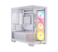 CORSAIR 2800X RS-R Ventilateur Inversé ARGB Micro-ATX Boîtier PC - Blanc