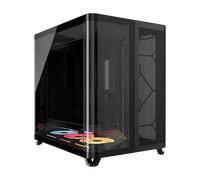 CORSAIR Boîtier PC moyen-tour AIR 5400 LX-R RGB iCUE LINK à triple chambre New