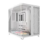 CORSAIR Boîtier PC moyen-tour AIR 5400 RS-R ARGB à triple chambre - Blanc New