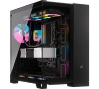 CORSAIR Boîtier PC moyen-tour ATX à deux compartiments iCUE LINK 6500X RGB - Noir New