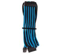 CORSAIR Câble ATX 24 broches type 4 Gen 4 à gainage individuel Premium - bleu/noir New
