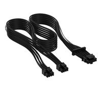 Corsair Câble d'alimentation PCIe 5.0 12 V HPWR 600 W à Gaine individuelle de qualité supérieure - Noir