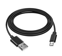 Câble de charge rapide micro USB de 1,5 m pour casque Corsair HS70, HS70 Pro K57 K63 K83, Corsair Void RGB Elite, Corsair Void Pro RGB Headphone, HyperX Cloud Flight Casque sans fil (Noir)