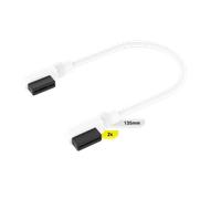 CORSAIR Câble iCUE LINK, 2x 135 mm avec connecteurs fins à 90°, blanc New