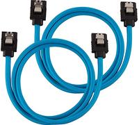 Corsair Câble SATA gainé Premium - 6Gbps Bleu, 60 cm