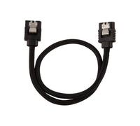 CORSAIR - Câble SATA - Serial ATA 150/300/600 - SATA (M) pour SATA (M) - 30 cm - noir
