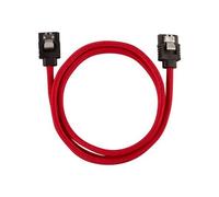 CORSAIR - Câble SATA - Serial ATA 150/300/600 - SATA (M) pour SATA (M) - 60 cm - rouge (pack de 2)