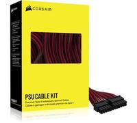 Corsair Câbles d'alimentation de Type 5 à Gaine individuelle - Kit de démarrage - Noir et Rouge