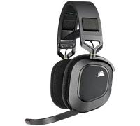 CORSAIR Casque gaming premium HS80 RGB WIRELESS avec audio spatial, carbone New