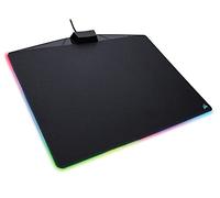 Corsair CH-9440020-EU MM800 RGB Polaris -Tapis de souris gaming RGB rétroéclairé 16.8 millions de couleurs 350mm x 260mm 15 zones RGB Led Noir