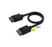 Corsair CL-9011120-WW : Connecteur Noir Mâle vers Mâle pour Système de Refroidissement, Unité Simple