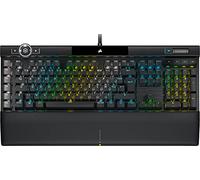 Corsair Clavier Gaming mécanique K100 RGB, rétroéclairage LED RGB, switchs Cherry MX Speed, Noir
