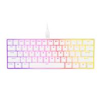 CORSAIR Clavier gaming mécanique K65 RGB MINI 60% - CHERRY MX Red - Blanche New