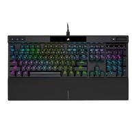 Corsair K70 RGB PRO Clavier Gaming Mécanique Filaire (CHERRY MX RGB Speed Switchs, Taux d’interrogation de 8,000Hz, Touches PRO PBT à Double Injection, Repose-Poignet Doux) AZERTY, FR - Noir