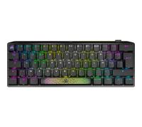 CORSAIR Clavier mécanique K70 PRO MINI WIRELESS 60% à switchs CHERRY MX Red avec rétroéclairage RGB - Noir New