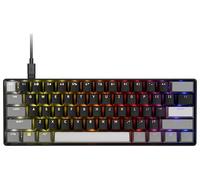 Corsair Clipper Pro Mini 60 Hall Effect FPS Clavier Gaming - Rapid Trigger, SOCD, 8000Hz, Contrôle Réglable, IP57 Eau et Poussière, PBT Double Shot, Wired RGB, US QWERTY, pour PC Windows & Mac