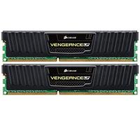 Corsair CML8GX3M2A1600C9 Vengeance LP 8GB (2x4GB) DDR3 1600 Mhz CL9 Mémoire pour ordinateur de bureau performante avec profil XMP. Noir