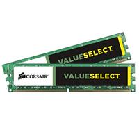 Corsair CMV8GX3M2A1333C9 Value Select 8GB (2x4GB) DDR3 1333 Mhz CL9 Mémoire pour ordinateur de bureau