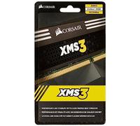 Corsair CMX8GX3M2A1333C9 XMS3 8GB (2x4GB) DDR3 1333 Mhz CL9 Mémoire pour ordinateur de bureau performante.