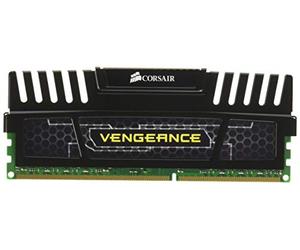 Corsair CMZ8GX3M1A1600C10 Vengeance 8GB (1x8GB) DDR3 1600 Mhz CL10, Noir