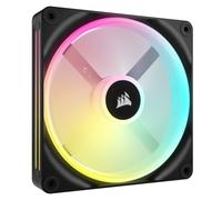 CORSAIR iCUE Link QX140 RGB à Dôme Magnétique de 140mm Ventilateurs - Double Ventilateurs Kit de Démarrage avec Le Hub du Système iCUE Link - Noir
