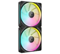 Corsair CO-9051028-WW système de refroidissement d'ordinateur Boitier PC Ventilateur 14 cm Noir 2 pièce(s)