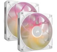 Corsair CO-9051040-WW iCUE Link RX140 Max RGB Starter Kit 140mm white 2er Pack