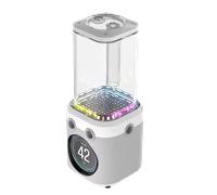 CORSAIR iCUE LINK XD6 RGB ELITE LCD Pump/Reservoir - Pompe FlowDrive Max, Écran LCD IPS 480x480, Capteur de Température Intégré, 22 LEDs RGB Adressables, Réservoir Nylon 440ml - Blanc